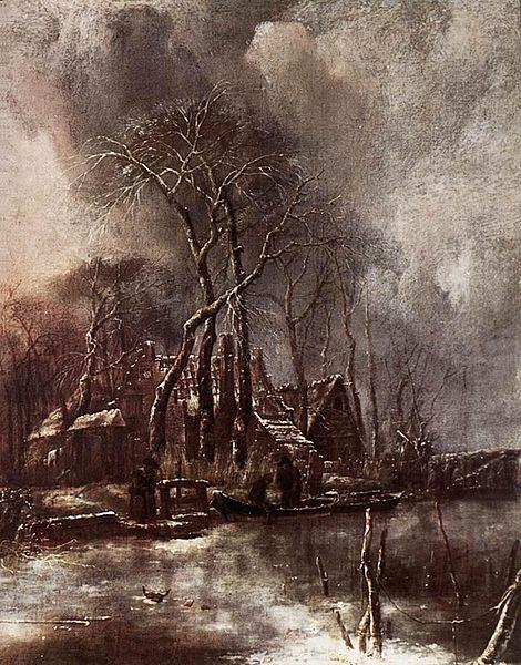 Winter Landscape, Jan van de Cappelle